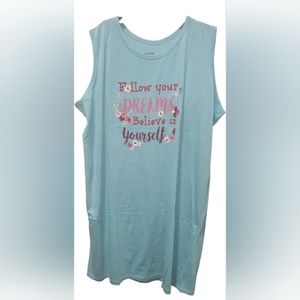 COZEE Corner 2ea  Flora Red & Blue Dreams   Dress SZ XX